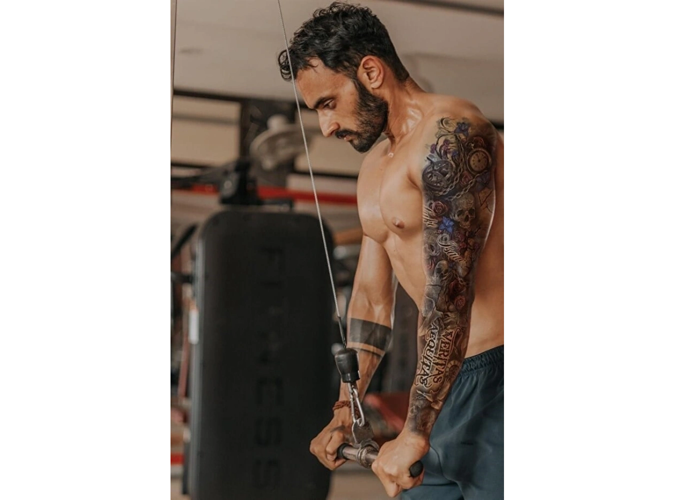 Kurukafa Kol Geçici Dövme Tattoo