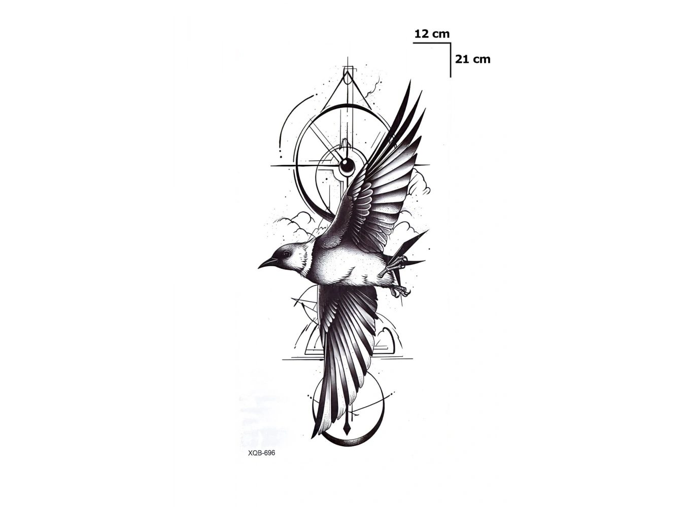 Kuş Dövme Geçici Tattoo