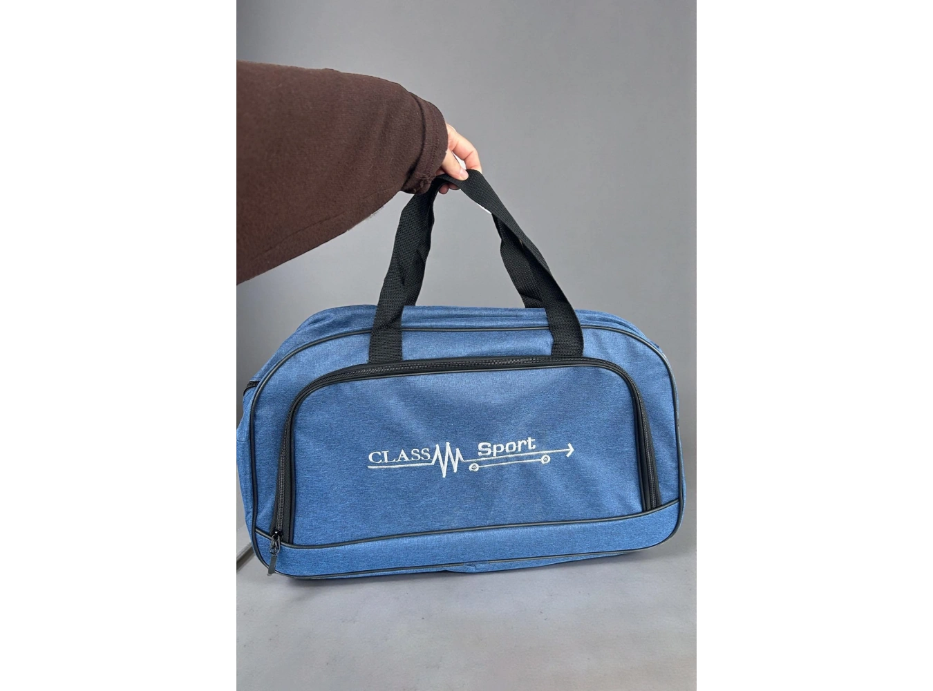 Lacivert Renk Büyük Boy El Çantası/ Seyahat Çantası