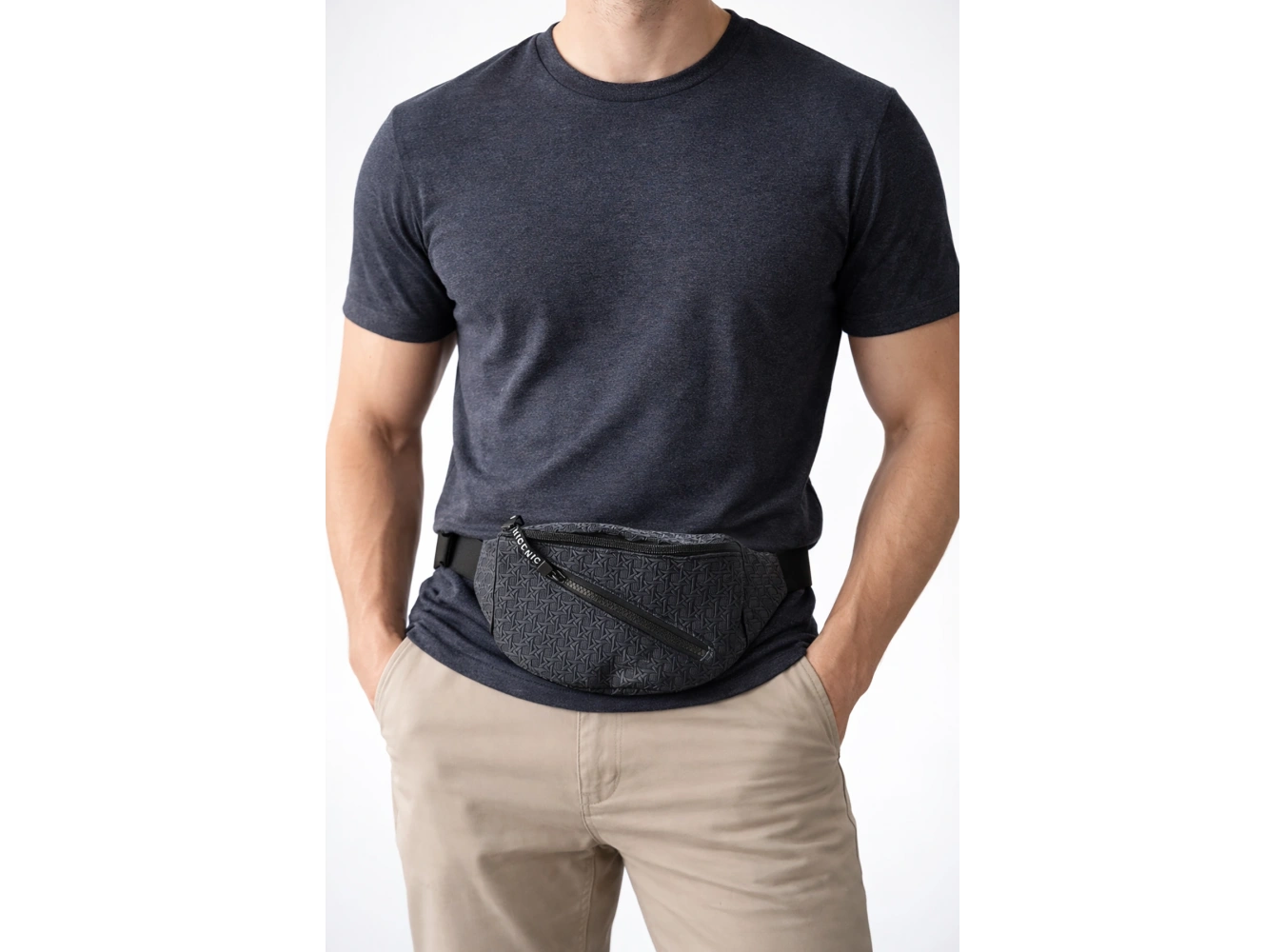 Lacivert Renk Erkek Bel Çantası