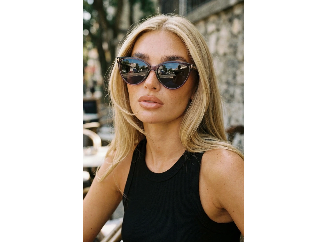 Lacivert Renk Kadın Güneş Gözlük