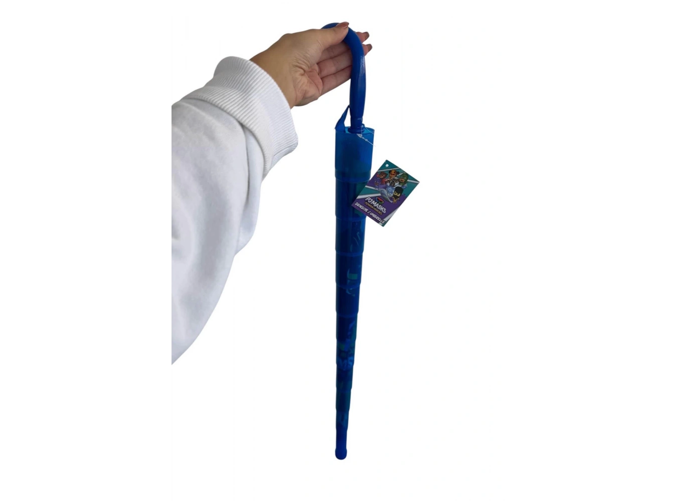 Lacivert Renk Karışık Figürlü Kılıflı Çocuk Şemsiye