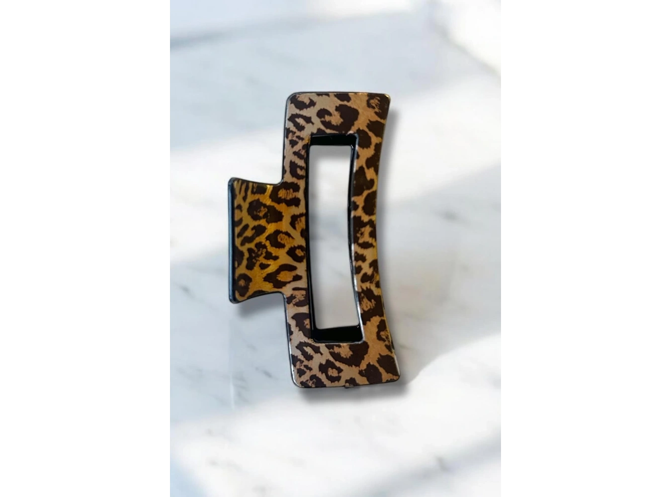 Leopar Desenli Mandal Toka