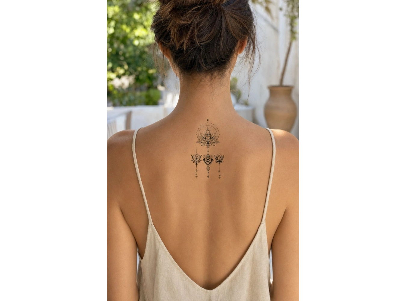 Lotus Mini Geçici Dövme Tattoo