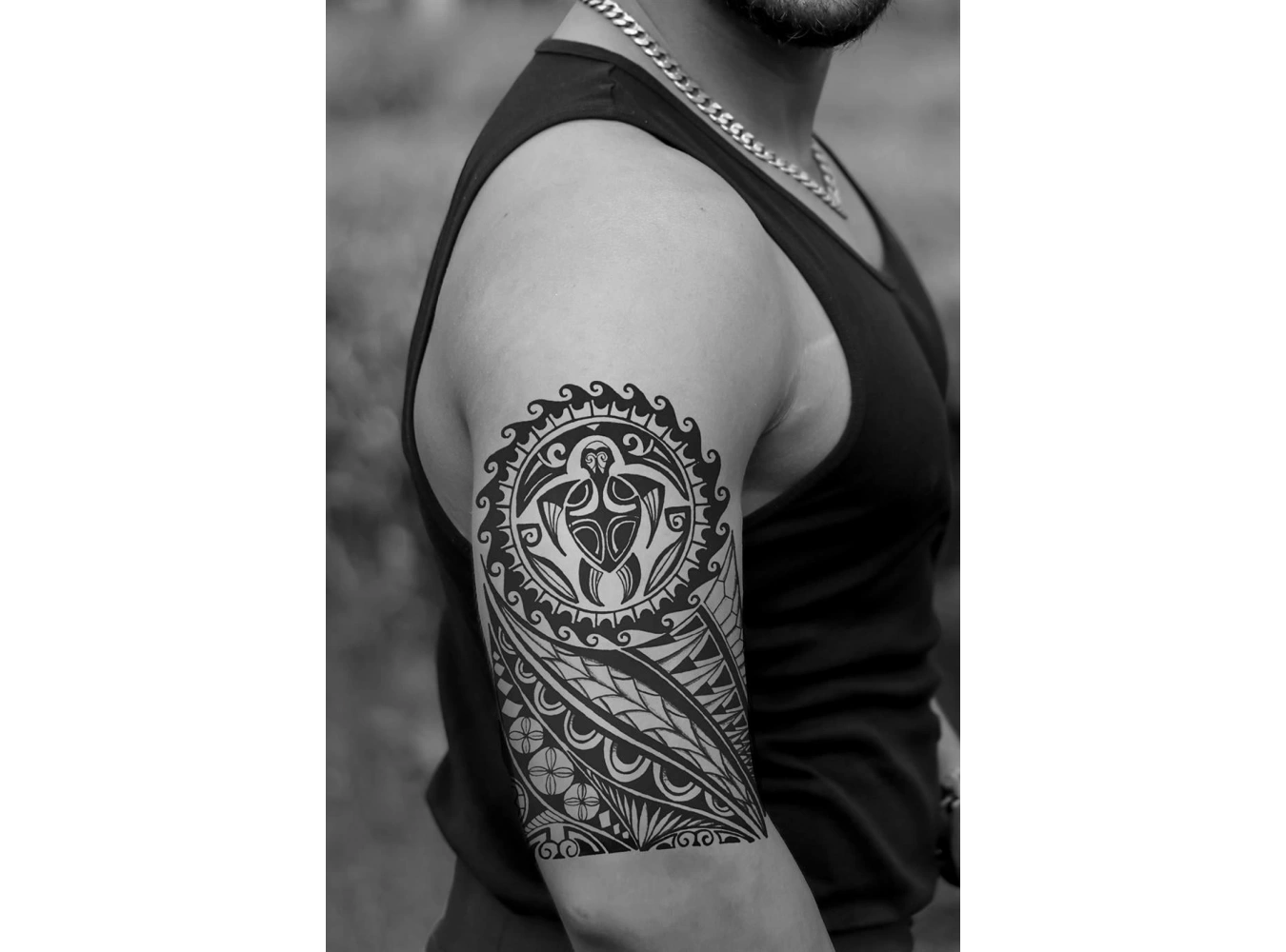 Maori Geçici Dövme Tattoo