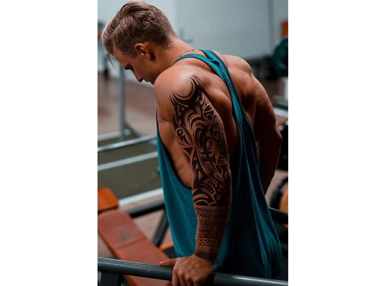 Maori Kol Dövme Geçici Tattoo