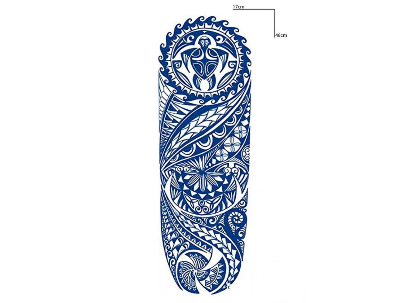 Maori Kol Sonradan Kararan Yarı Kalıcı Geçici Dövme Tattoo