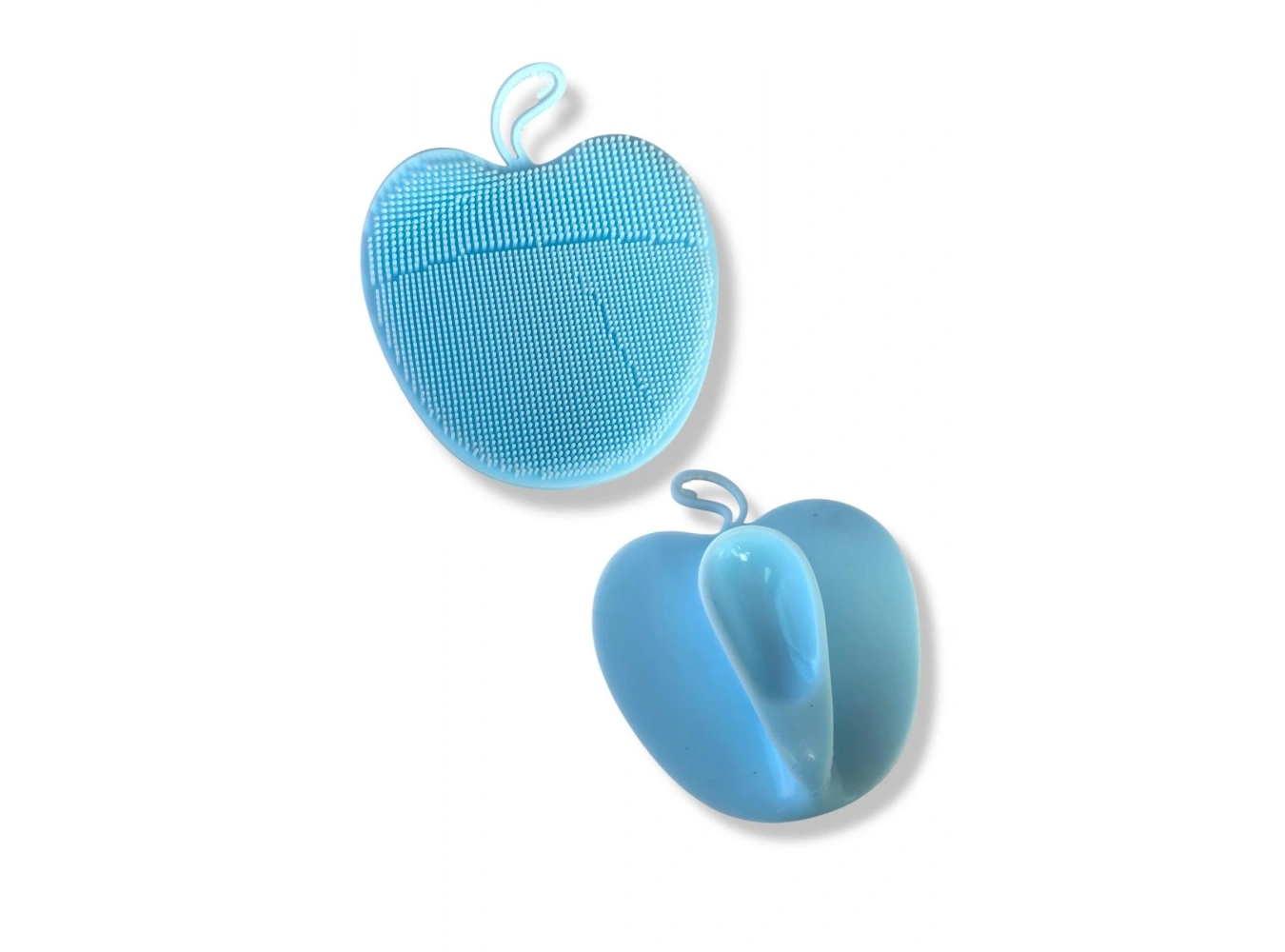 Mavi Renk Elma Figürlü Yüz Yıkama Aparatı