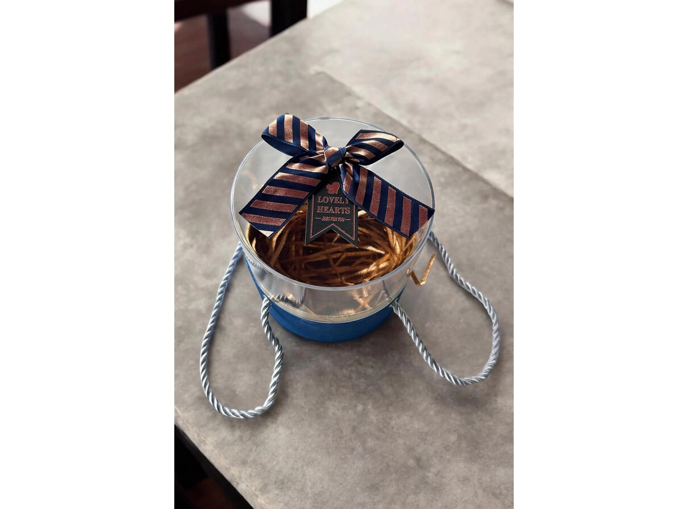 Mavi Renk Hediye Kutusu