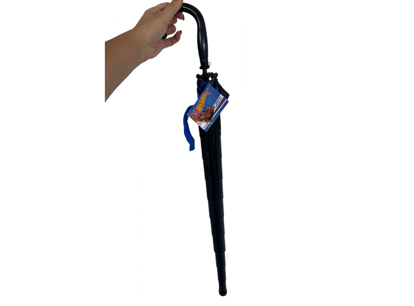 Mavi Renk Karışık Figürlü Kılıflı Çocuk Şemsiye