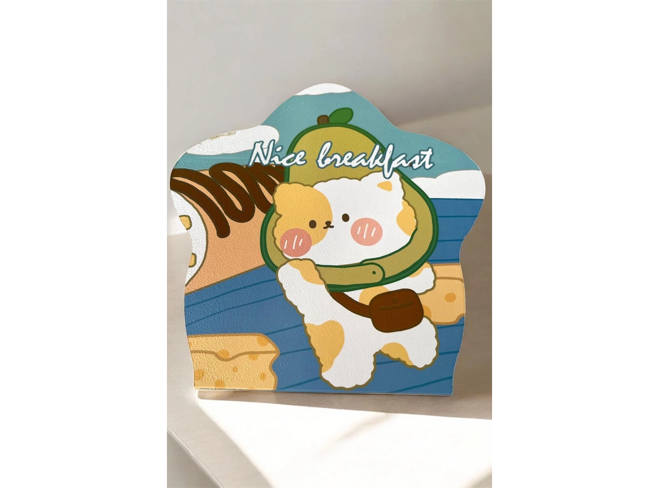 Mavi Renk Karışık Figürlü Masa Aynası