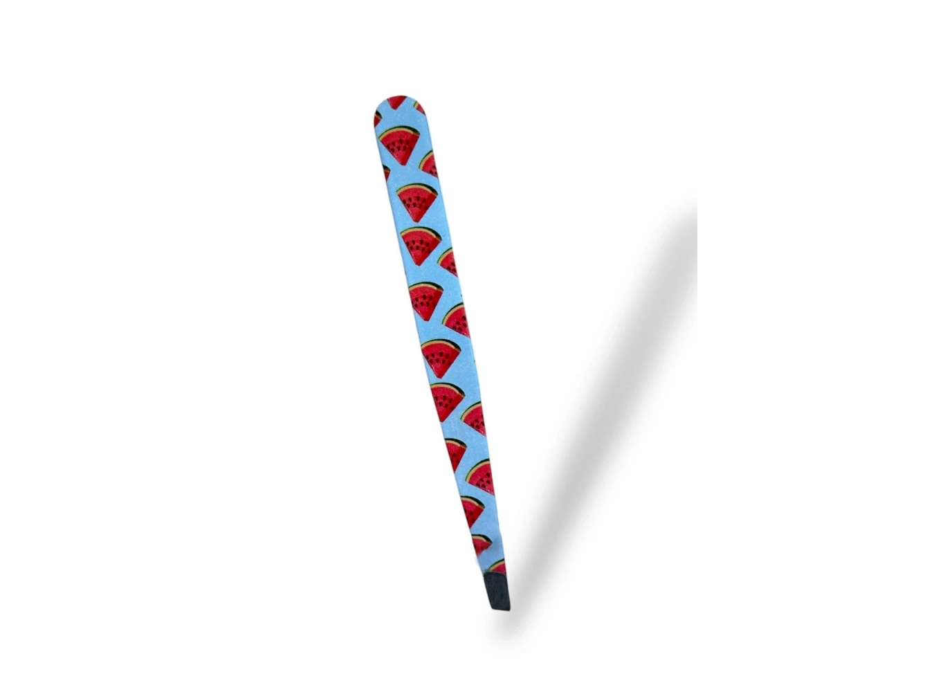 Mavi Renk Karpuz Desenli Çelik Cımbız