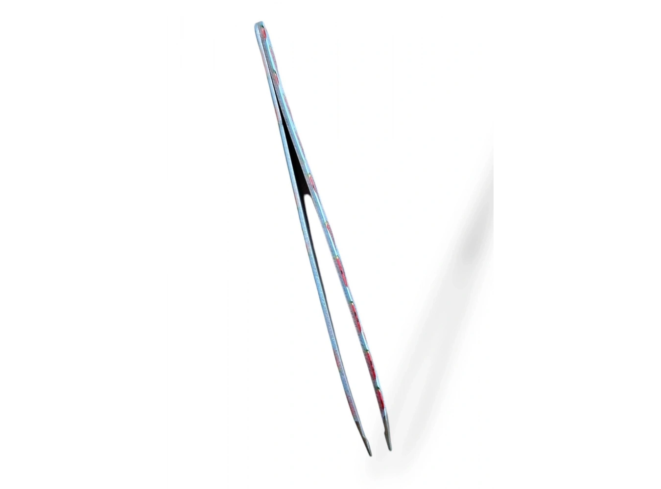 Mavi Renk Karpuz Desenli Çelik Cımbız