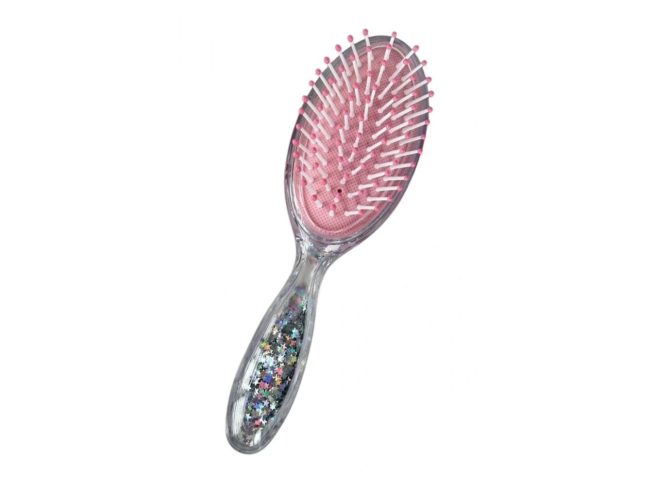 Mavi Renk Kedi Figürlü Sim Detaylı Saç Tarama Fırçası/ Tarak