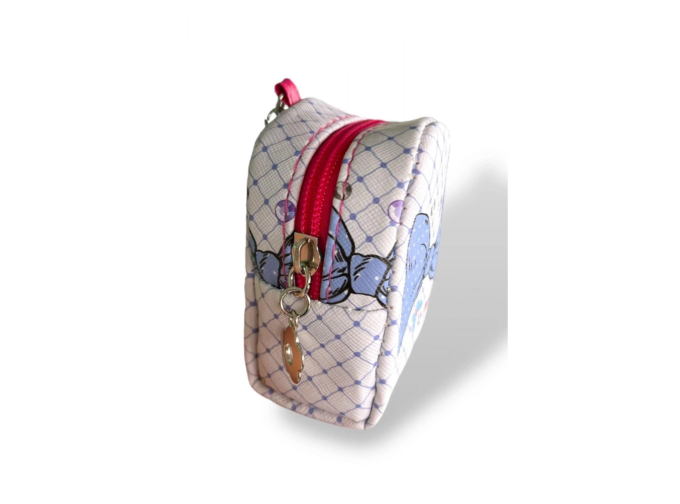 Mavi Renk Kurdele Figürlü Anahtarlık /Cüzdan