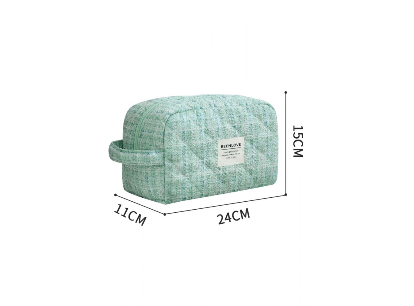 Mavi Renk Makyaj/Kozmetik Çantası