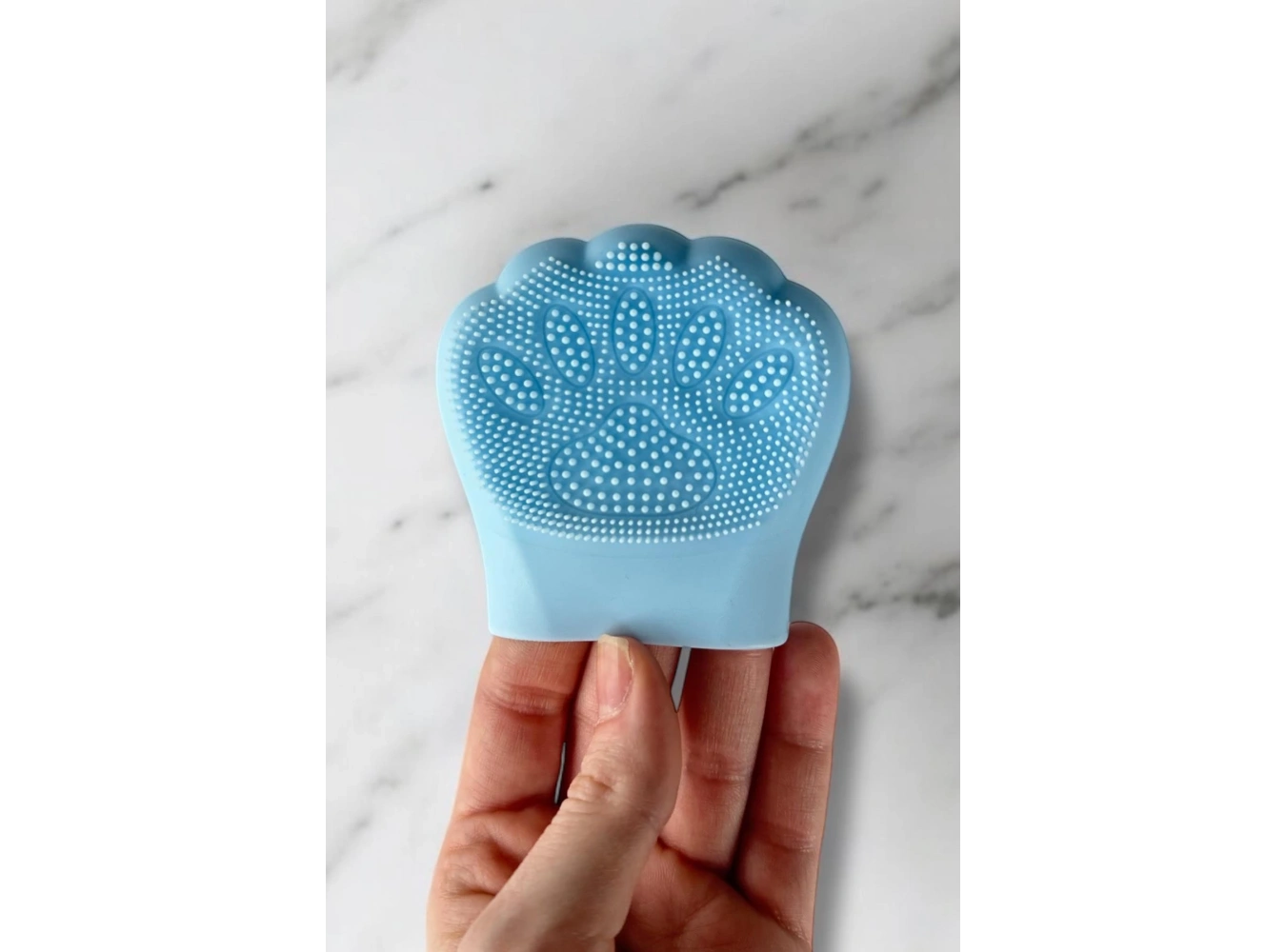 Mavi Renk Pati Figürlü Yüz Yıkama Aparatı