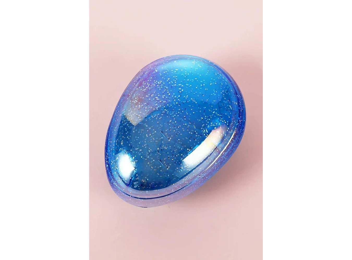 Mavi Renk Sim Detaylı Taşınabilir Saç Tarama Fırçası/ Tarak