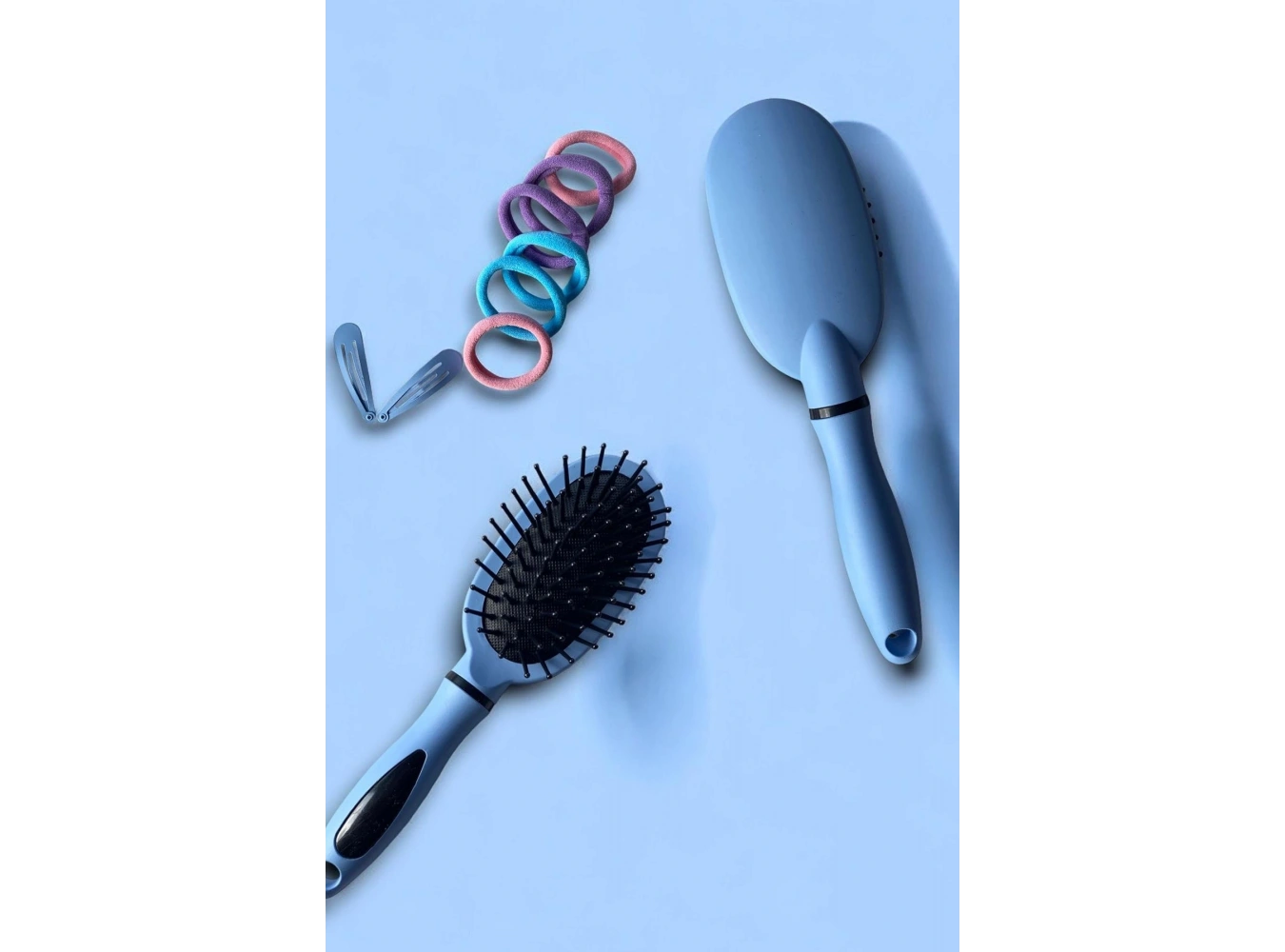 Mavi Renk Tarak Ve Toka Set