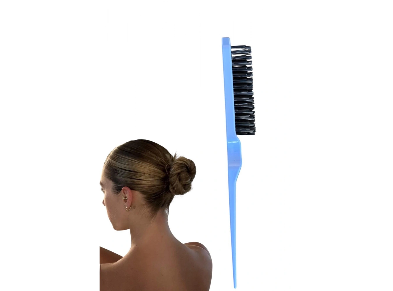 Mavi Renk Topuz Fırçası
