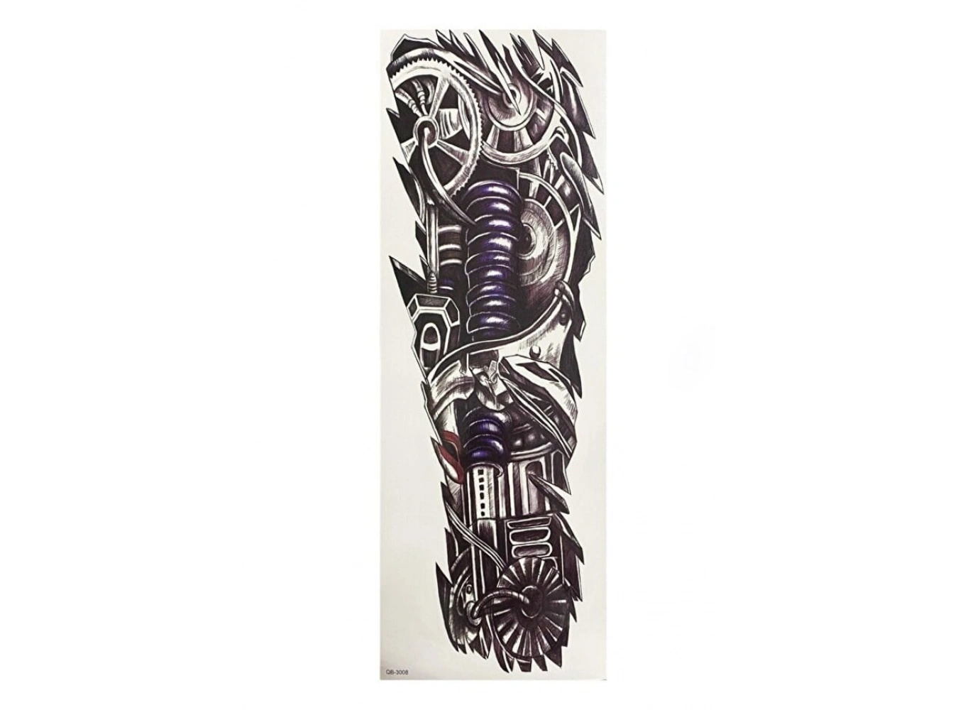 Mekanik Dövme Geçici Tattoo