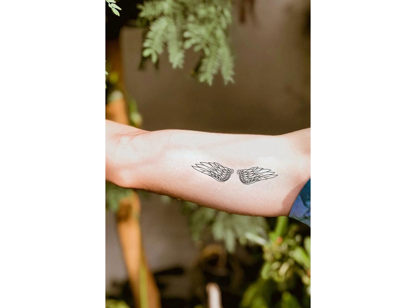 Melek Kanadı Mini Geçici Dövme Tattoo