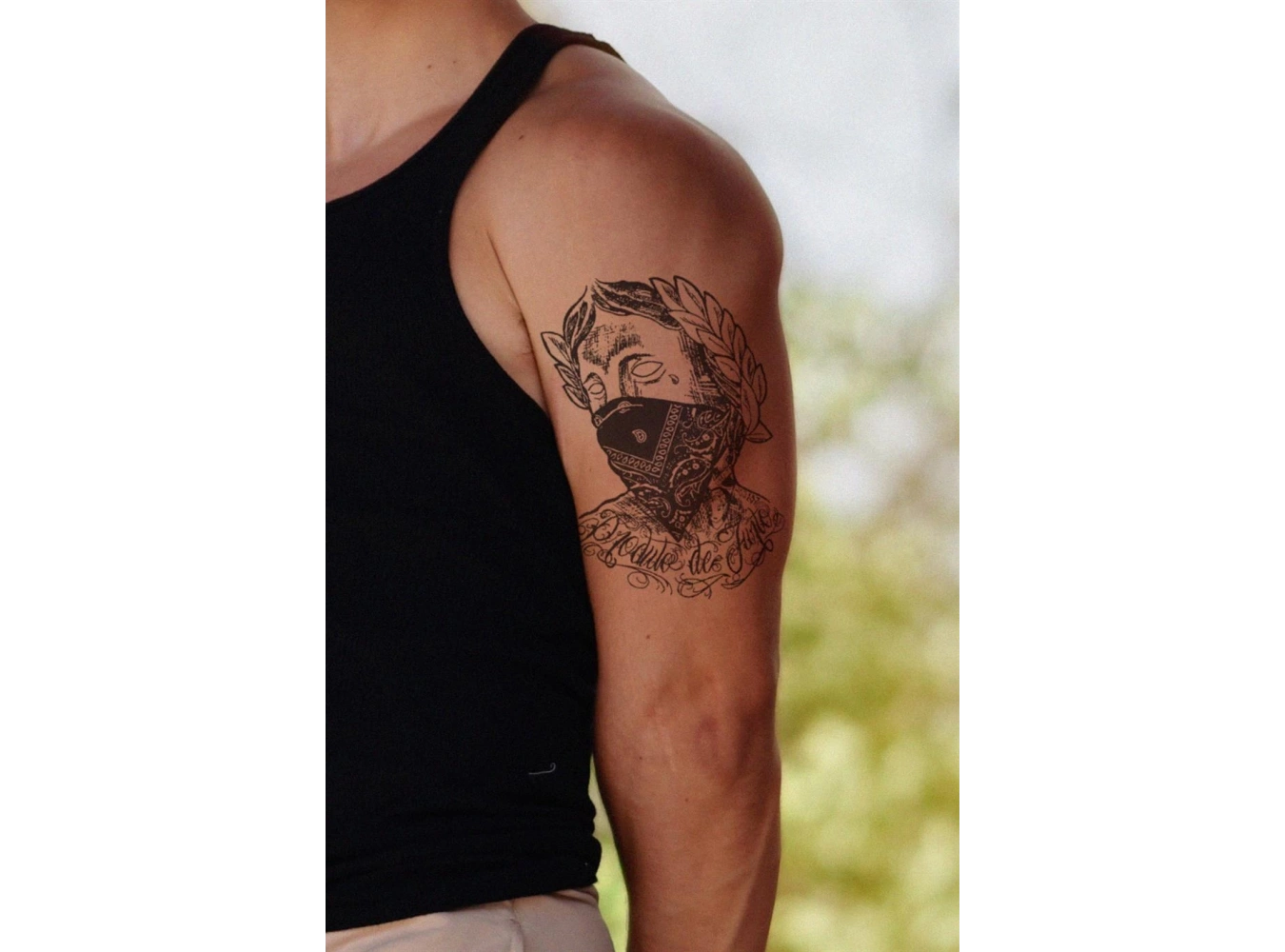 Mitoloji Heykel Geçici Dövme Tattoo