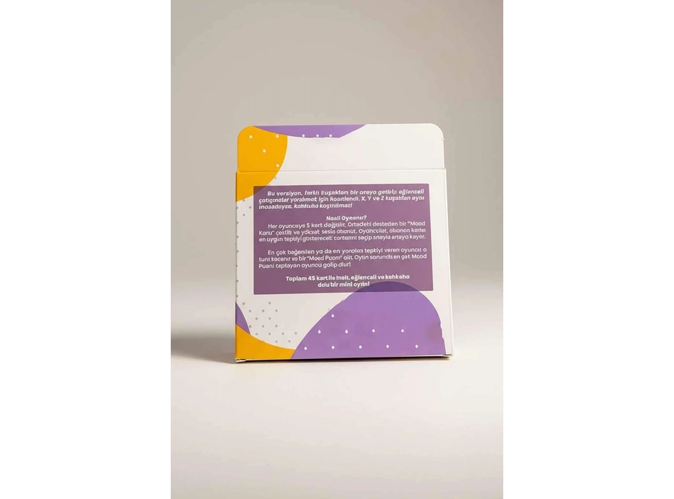 Moodunu Bul Eğlence Parti Sevgili- Çift Oyunları Kart Oyunu