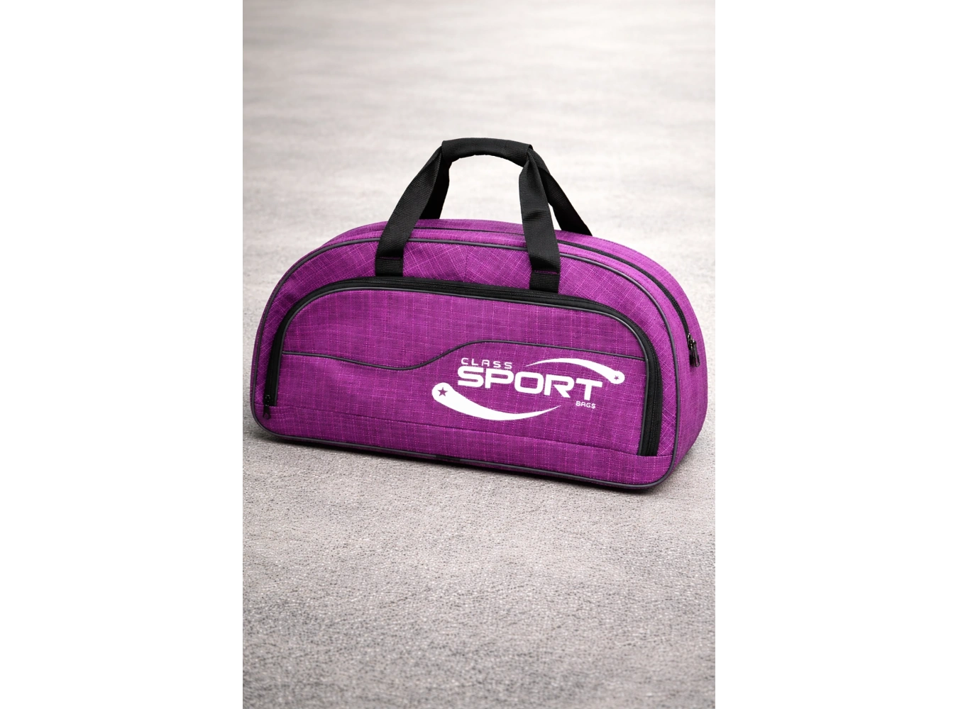 Mor Renk Büyük Boy El Çantası/ Seyahat Çantası
