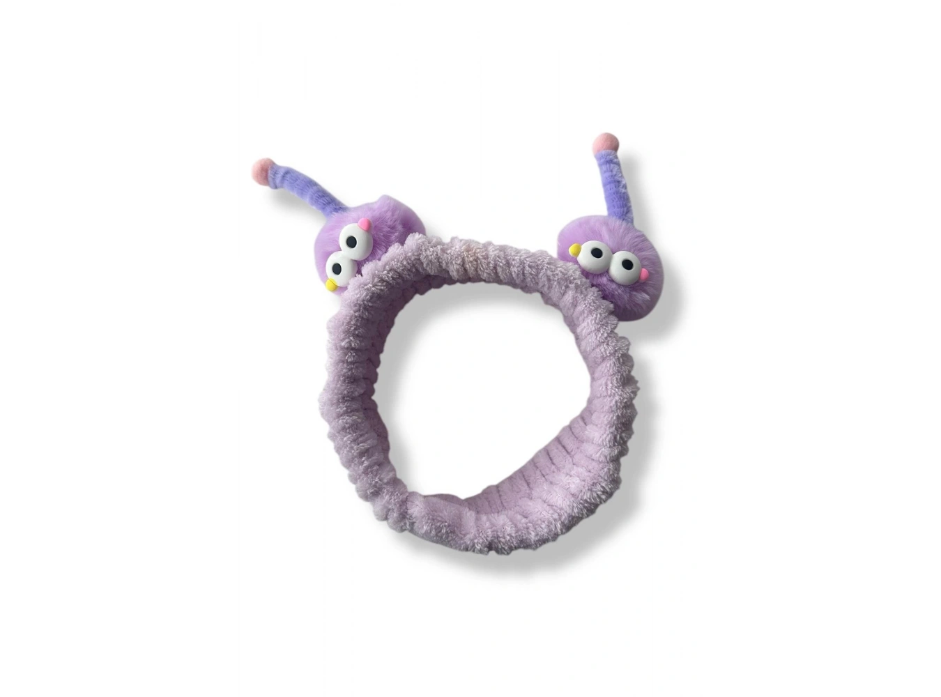 Mor Renk Canavar Figürlü Peluş Saç Bandı