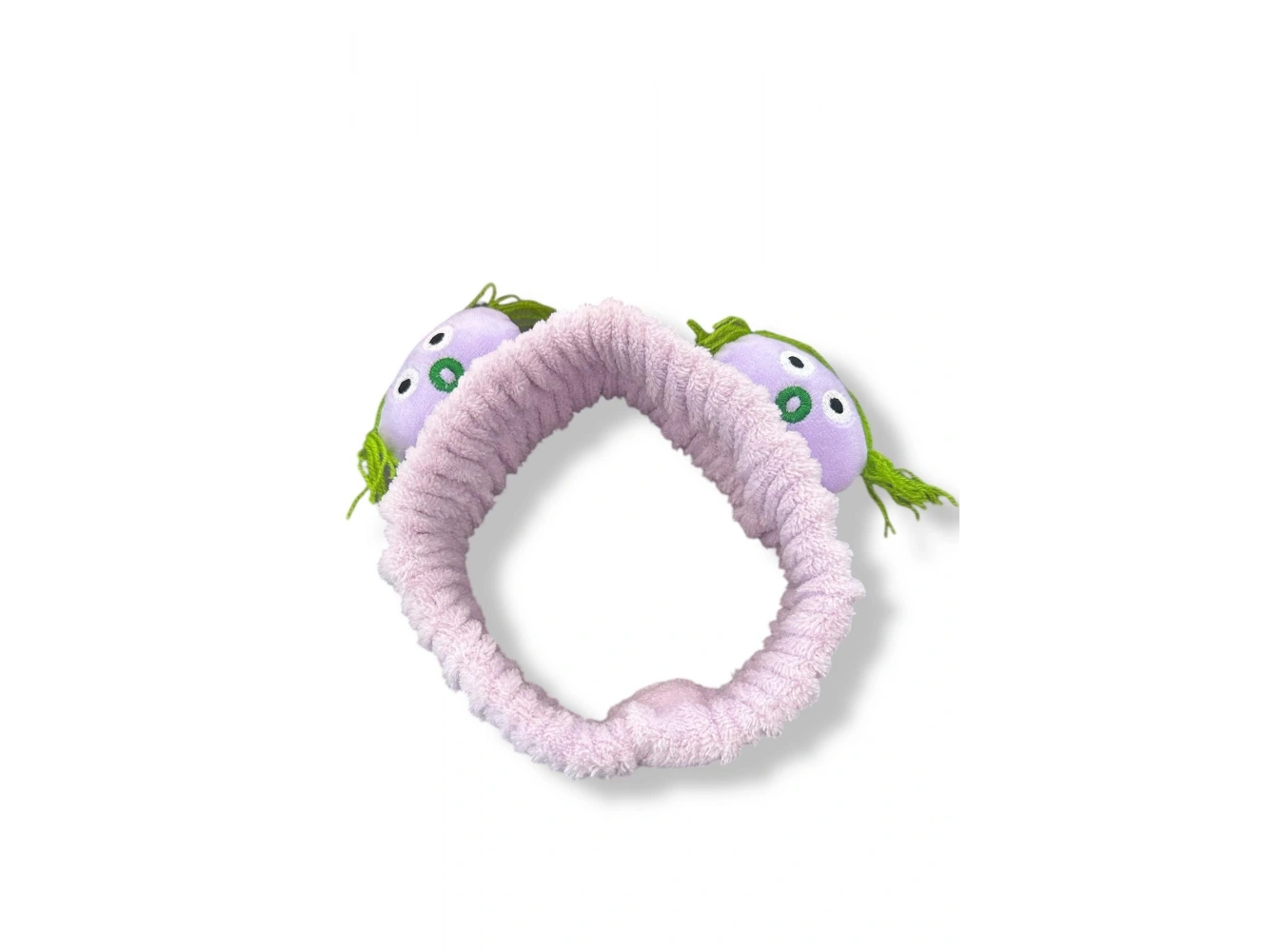 Mor Renk Canavar Figürlü Peluş Saç Bandı