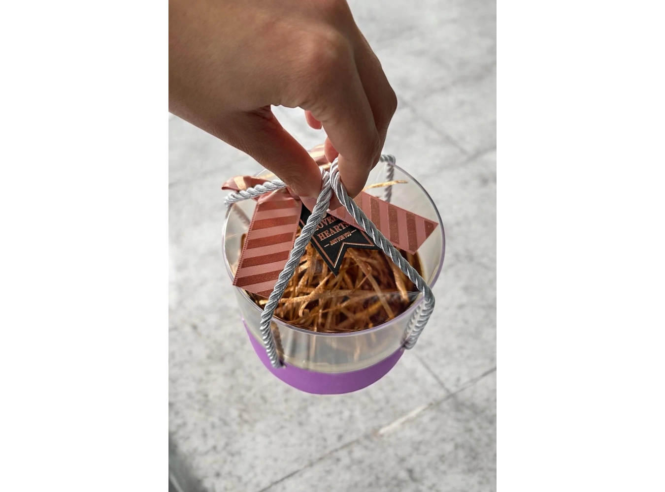 Mor Renk Hediye Kutusu