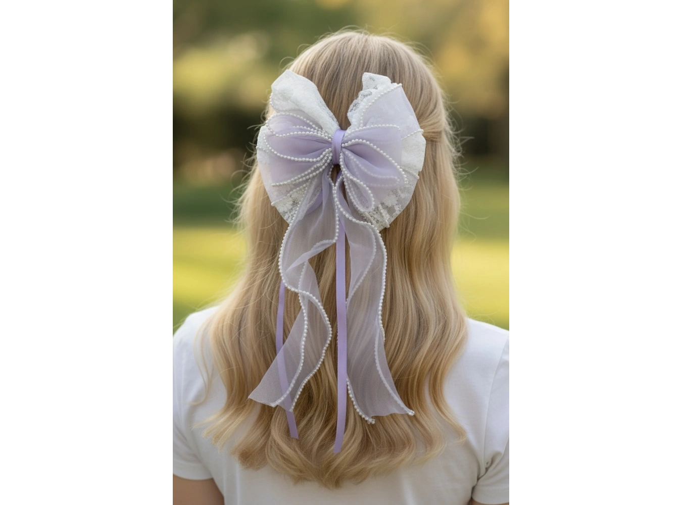 Mor Renk Kurdele Figürlü Otomat Toka