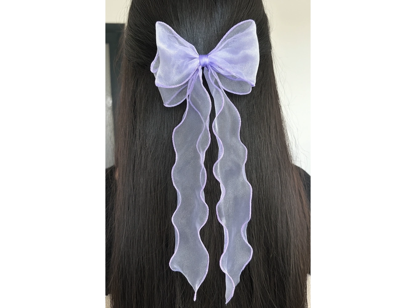 Mor Renk Kurdele Figürlü Otomat Toka