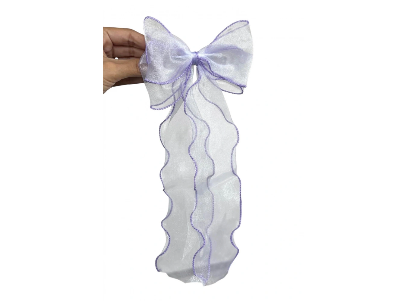 Mor Renk Kurdele Figürlü Otomat Toka