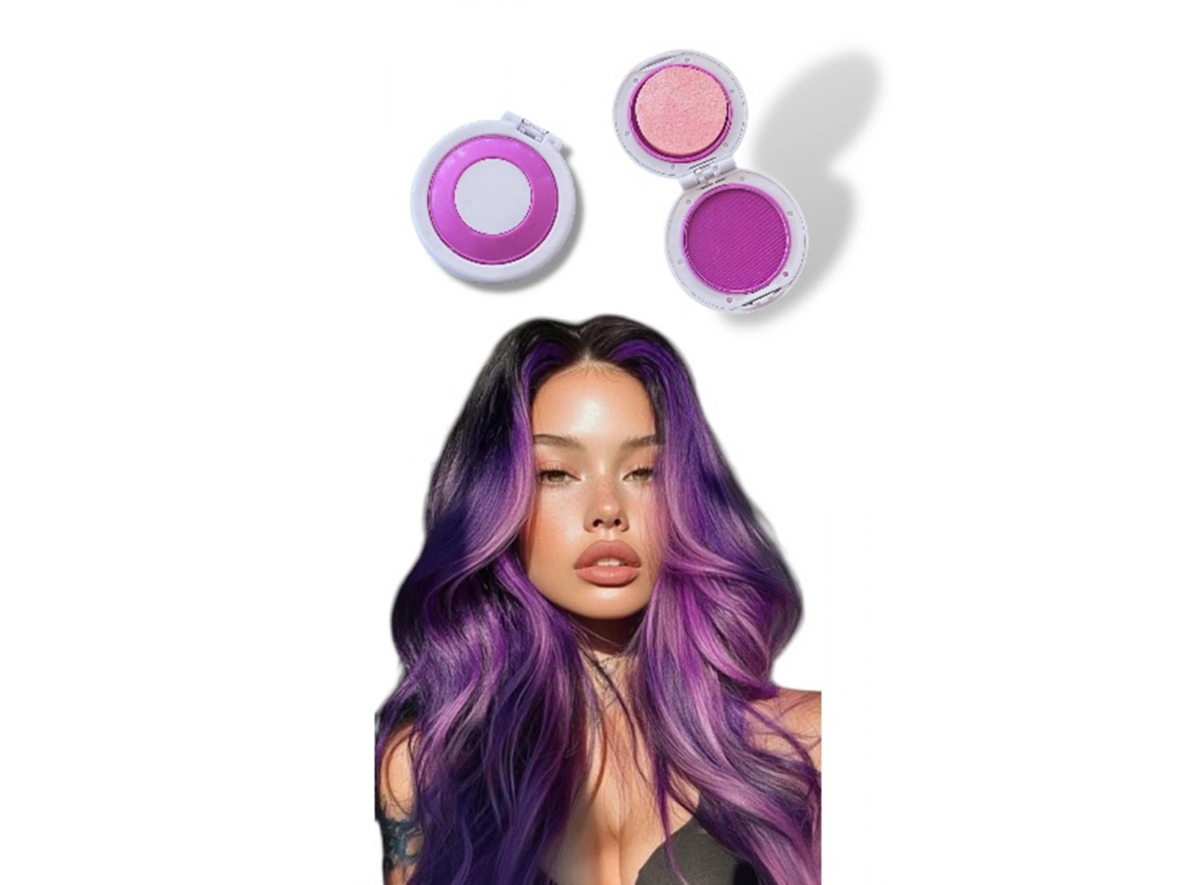 Mor Renk Saç Tebeşiri