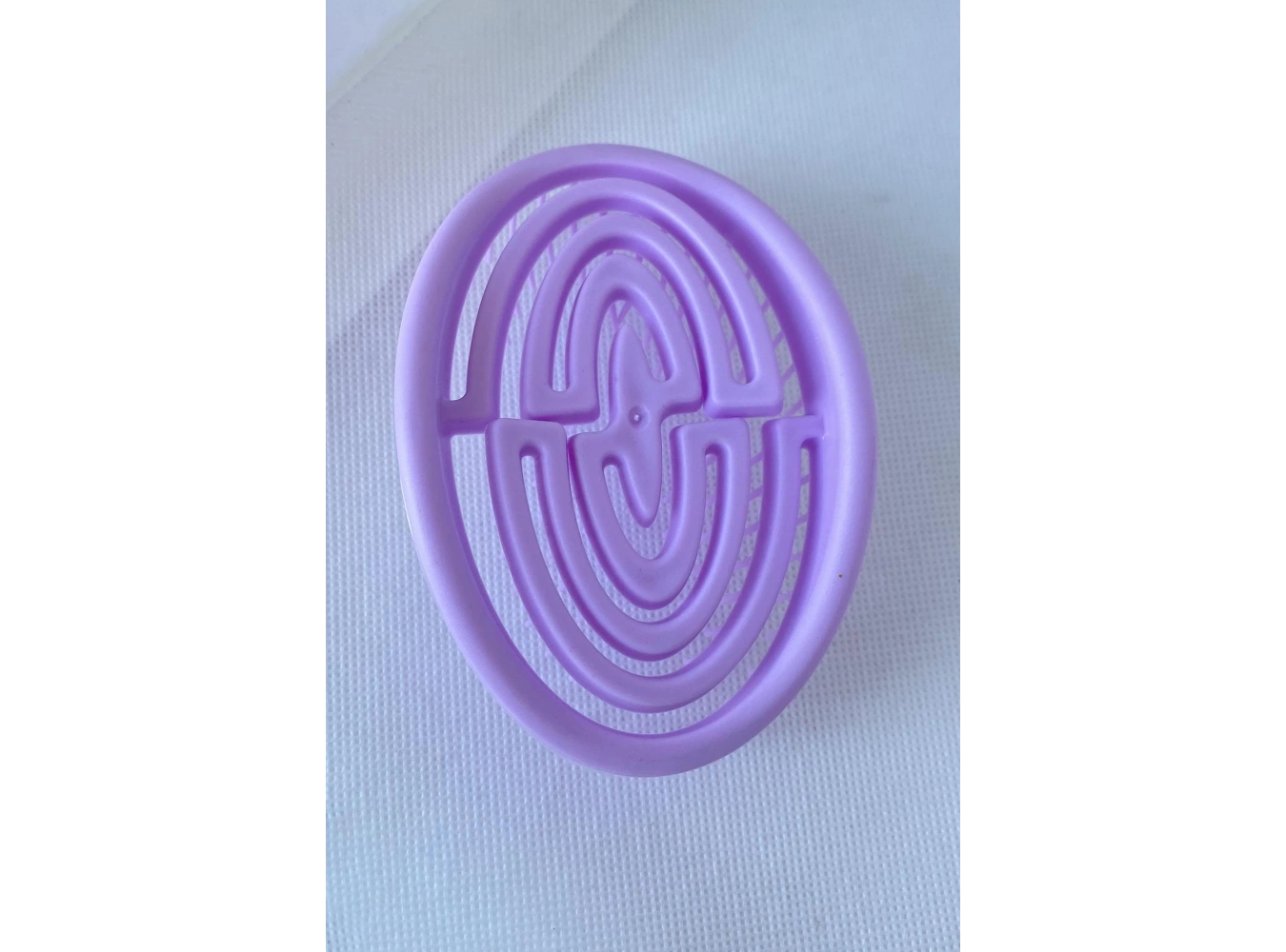 Mor Renk Taşınabilir Saç Tarama Fırçası/ Tarak