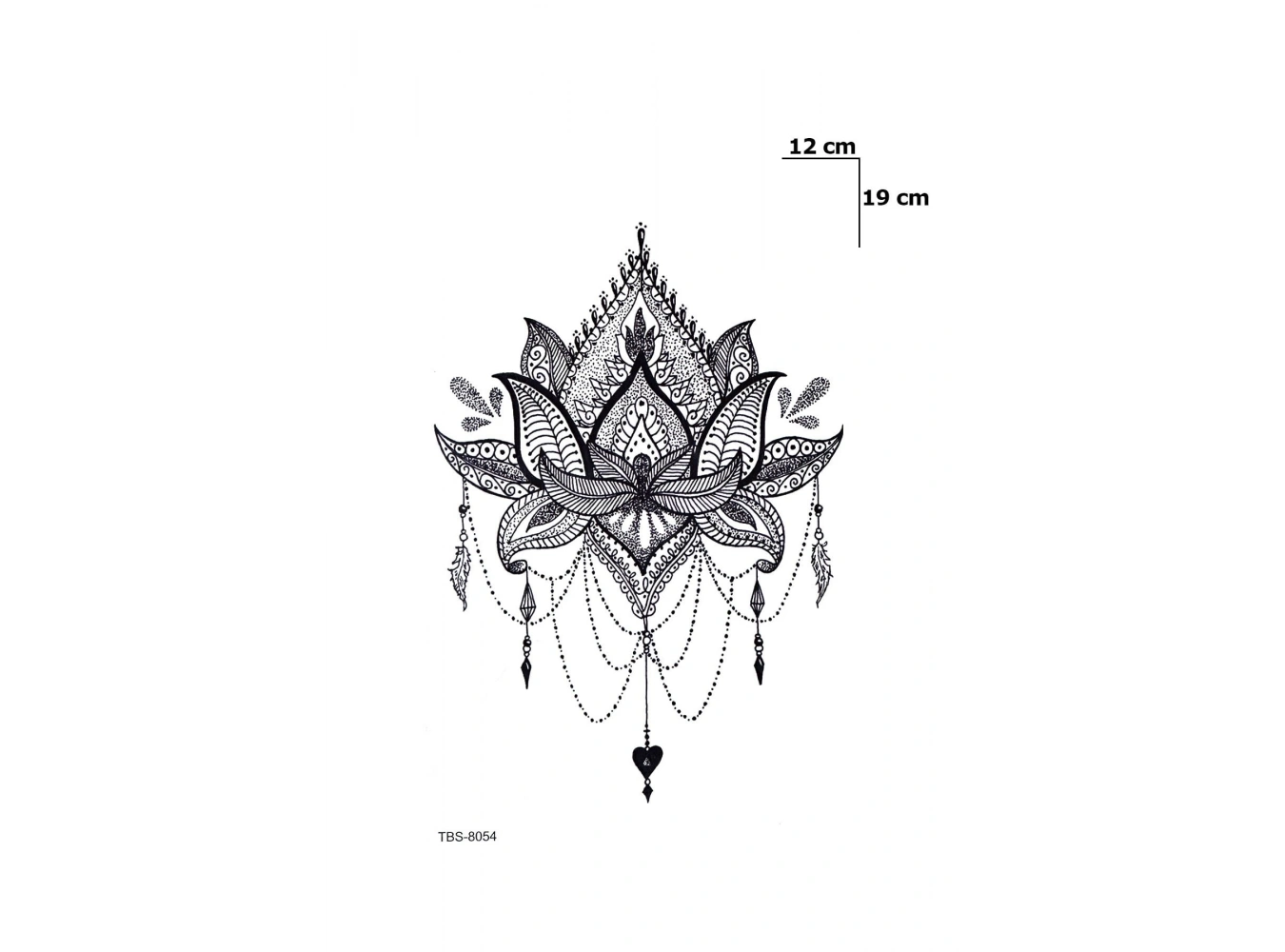 Motifli Dövme Geçici Tattoo