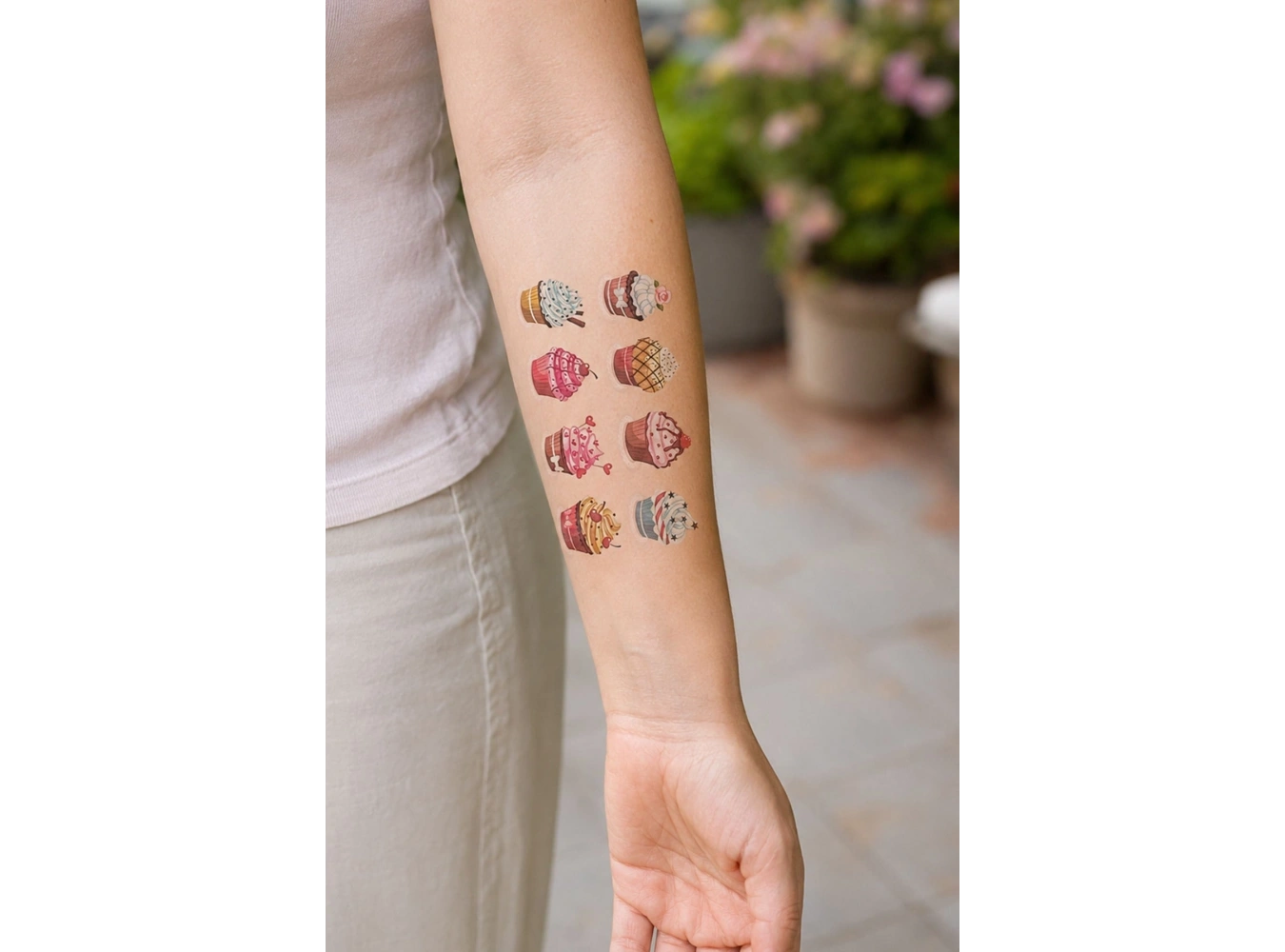 Pasta Geçici Dövme Tattoo