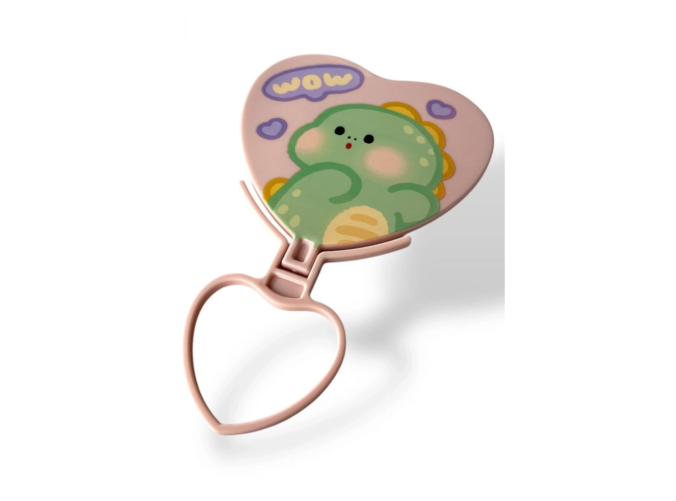 Pembe Dinazor Figürlü Masa Aynası