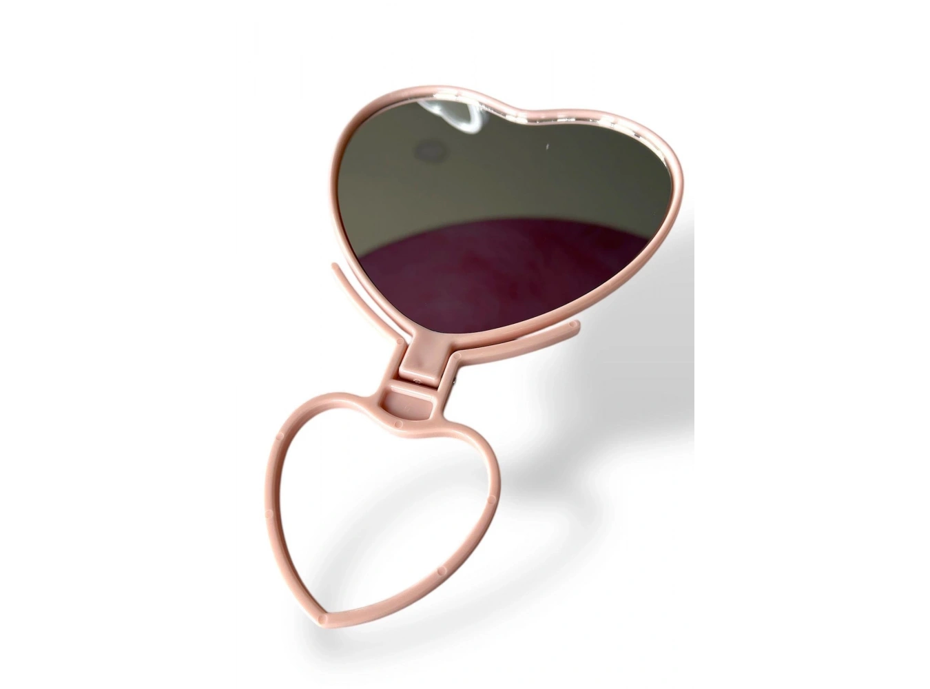 Pembe Renk Ayı Figürlü Masa Aynası