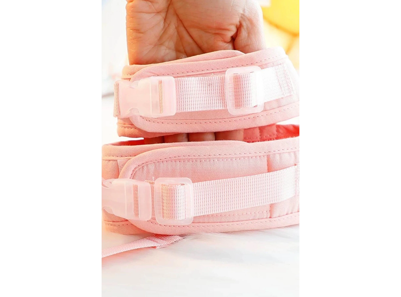 Pembe Renk Ayıcık Figürlü L Beden Göğüs Kedi/Köpek Tasma