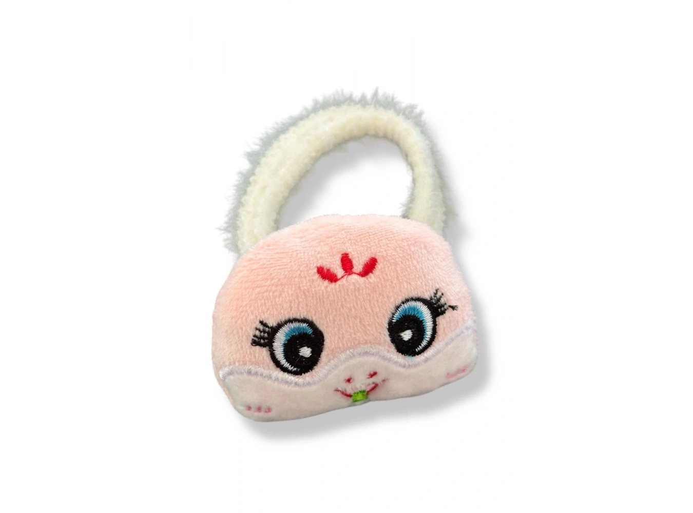 Pembe Renk Ayıcık Figürlü Peluş Simit Toka