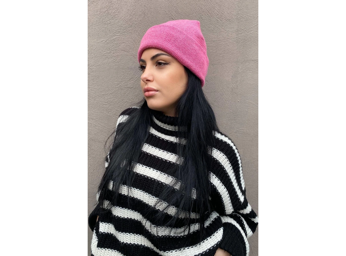 Pembe Renk Bere/ Şapka