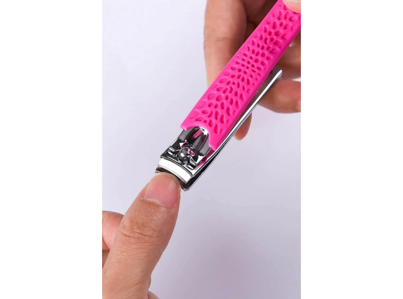 Pembe Renk Büyük Boy Tırnak Makası