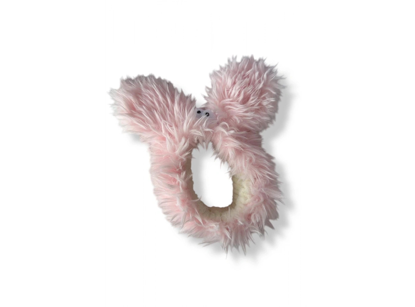 Pembe Renk Canavar Figürlü Peluş Saç Bandı