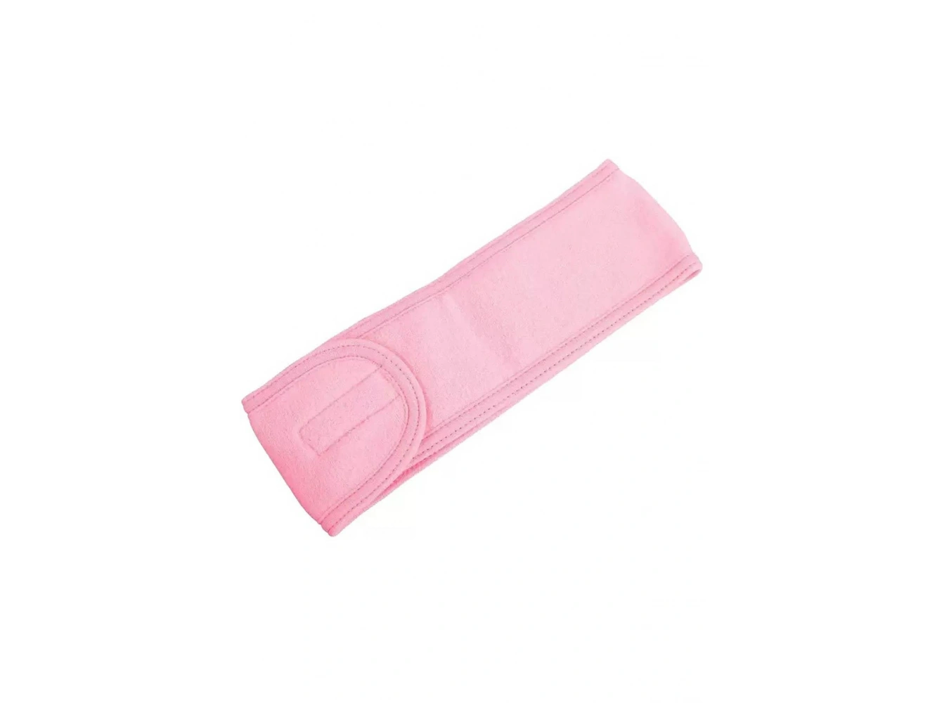 Pembe Renk Cırt Bantlı Havlu Saç Bandı