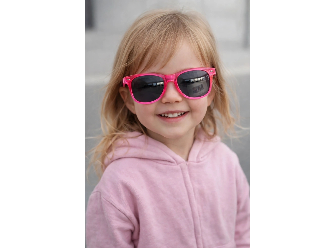 Pembe Renk Çocuk Güneş Gözlük