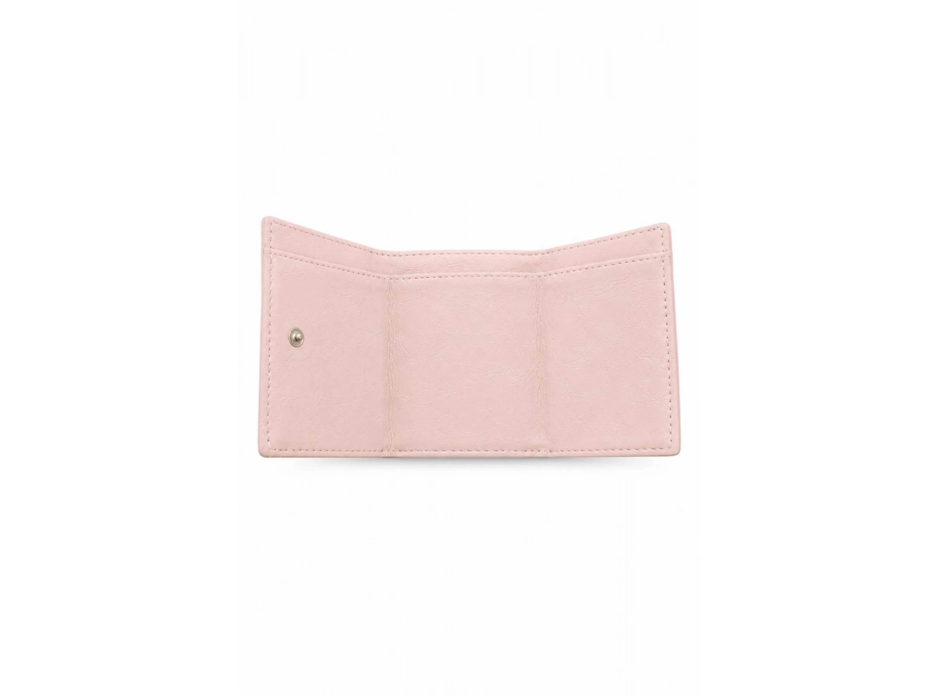 Pembe Renk Deri Kadın Cüzdan