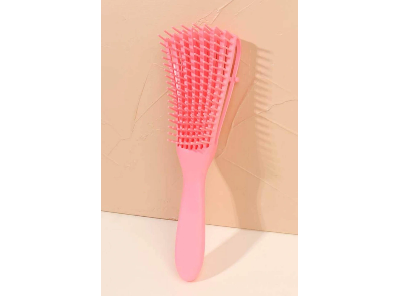Pembe Renk Dolaşık Açıcı Masaj Etkili Elektriklenmeyi Önleyen Saç Fırçası/ Tarak